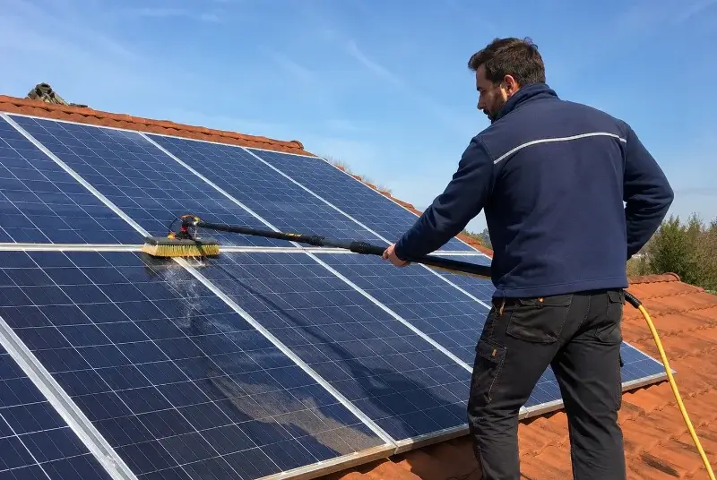 Nettoyage et entretien de panneaux solaires à Sessenheim